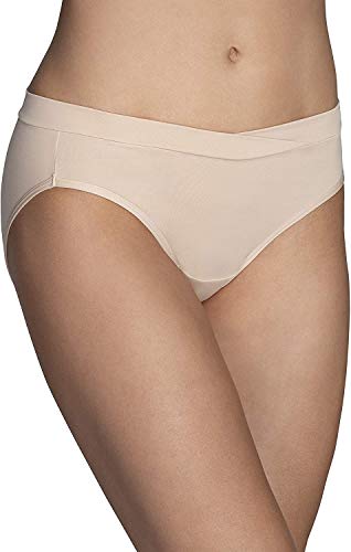 Vanity Fair Womens Beyond Comfort Silky Stretch Bikini Panty - Elegant Stretch Fabric for All-Day Comfort and Style, Sli