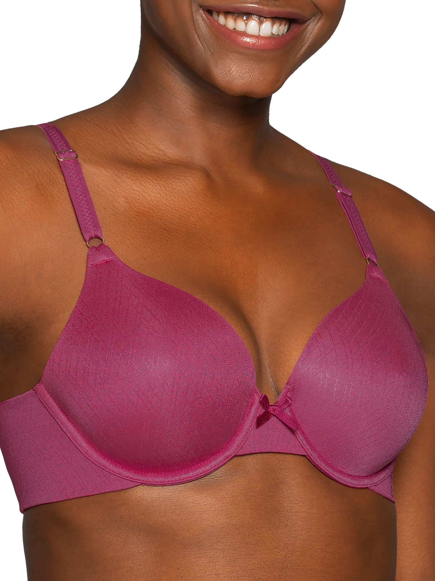 Vanity Fair Radiant Women's Back Smoothing Underwire Bra - Wire-free, Smooth Back Design, Perfect for Special Occasions,