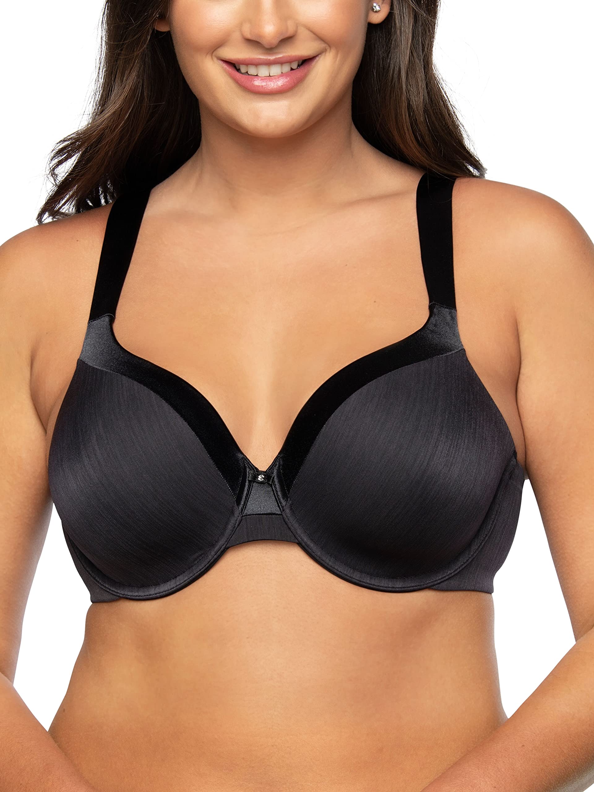 Vanity Fair Women's Illumination Full Figure Zoned-in Support Bra for Lightly Lined Cups Up to DD Cup Size, Perfect for 